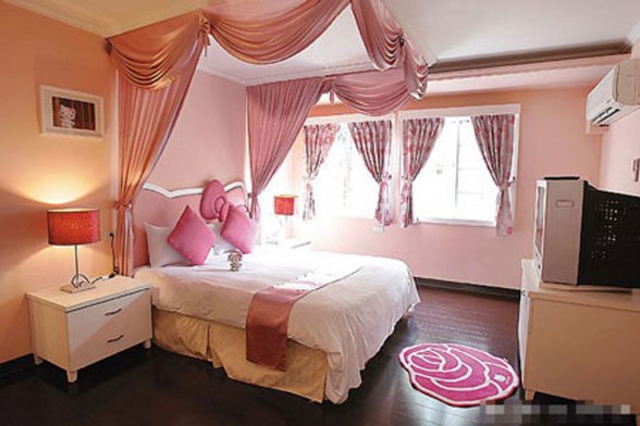 Another Fairy Tale House Design, the Hello Kitty - Bedroom