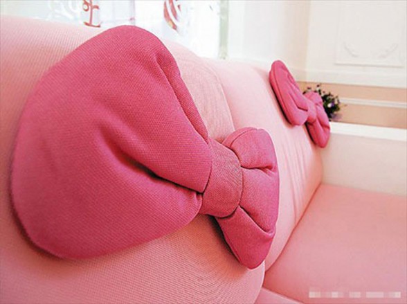 Another Fairy Tale House Design, the Hello Kitty - Couch Decoration