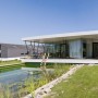 Awesome Design of House M, Deluxe Glass House Architecture: Awesome Design Of House M, Deluxe Glass House Architecture   Pond