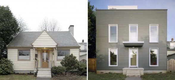 Beautiful Old House Renovated into A Minimalist Style House Design - Before After