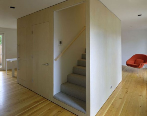 Beautiful Old House Renovated into A Minimalist Style House Design - Staircase