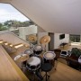 Beautiful Roof Garden in A Studio House: Beautiful Roof Garden In A Studio House   Instrument