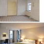 Before and After Pictures, Renovated Contemporary Apartment by Estudio Ramos Architect: Before And After Pictures, Renovated Contemporary Apartment By Estudio Ramos Architect   Bedroom