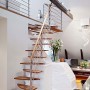 Bright and Fresh Apartment Ideas on Stadshem: Bright And Fresh Apartment Ideas On Stadshem   Staircase