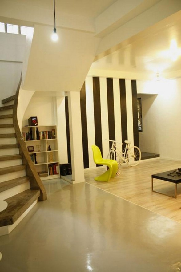 Bright and Minimalist Apartment Style - Staircase