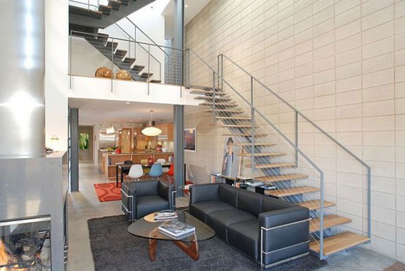 Broadway Residences, Beautiful Family Living Space from Stephen Vitalich Architects - Staircase