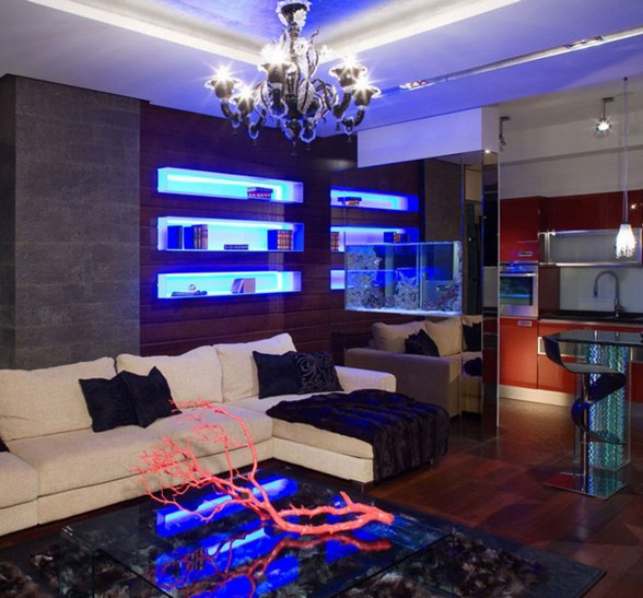 Exclusive Modern Apartment in Latvia - Livingroom