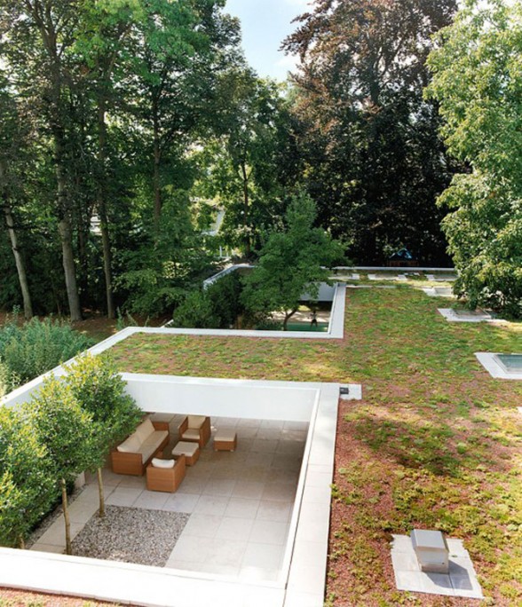 Fresh Modern House Design from Max Brunner - Rooftop Garden