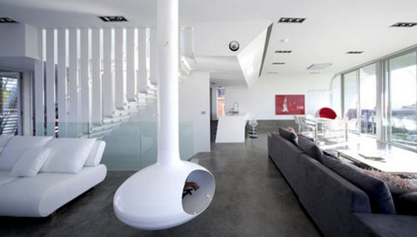 Future House Concept, Moebius House from Tony Owen Partners - Livingroom