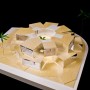 Futuristic Cubed Architecture for Ordos 100 from Julian De Smedt Architect: Futuristic Cubed Architecture   Two Storey