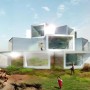 Futuristic Cubed Architecture for Ordos 100 from Julian De Smedt Architect: Futuristic Cubed Architecture For Ordos 100 From Julian De Smedt Architect