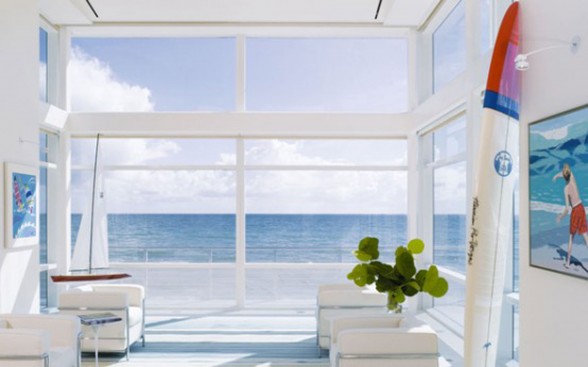 Great Beachfront House Design from Hughes Umbanhowar - Great Views