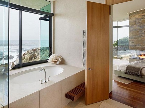 Luxurious Mountain House Design, Otter Cove Residence by Sagan Piechota - Bathroom