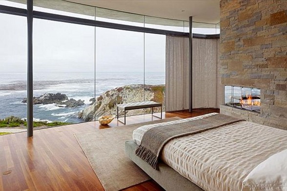 Luxurious Mountain House Design, Otter Cove Residence by Sagan Piechota - Bedroom
