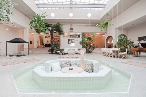 Luxury Studio Apartment Ideas from A Renovated Cinema - Livingroom