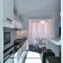 Modern Futuristic Apartment Ideas in Ukraine: Modern Futuristic Apartment Ideas In Ukraine   Kitchen