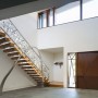 Modern Glass House Design from David Jameson Architect: Modern Glass House Design From David Jameson Architect   Staircase