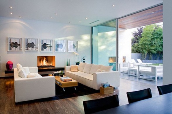Modern House Design with Comfortable Interior Ideas - Livingroom