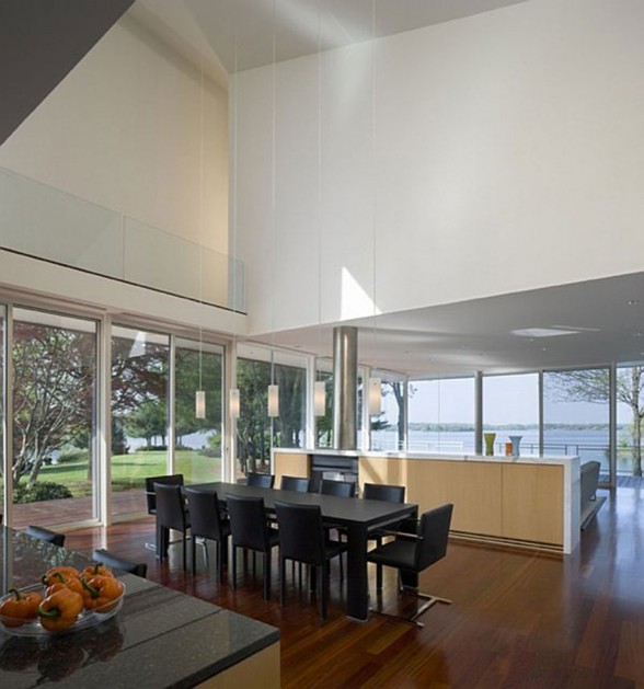 Modern Residence with Beautiful Views of Lake Anna - Kitchen