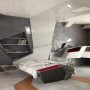 Modern and Futuristic Apartment Interiors Design: Modern And Futuristic Apartment Interiors Design   Bedroom