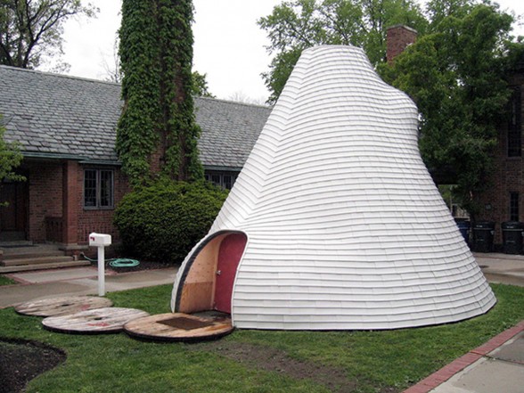 Native American Tent Architecture, Futuristic Tipi Design