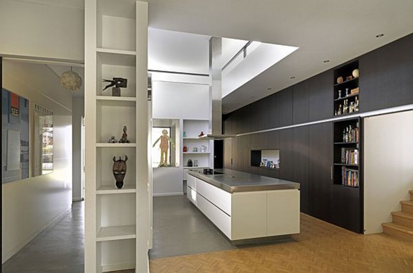 Netherland House Design, Eindhoven Modern Villa by De Bever - Kitchen