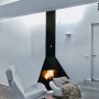 Old House to be Two Storey Apartment Design in Madrid: Old House To Be Two Storey Apartment Design In Madrid   Fireplace