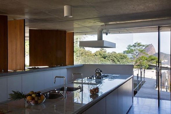 SPBR Arquitetos Design, The Santa Teresa House in Brazil - Interior