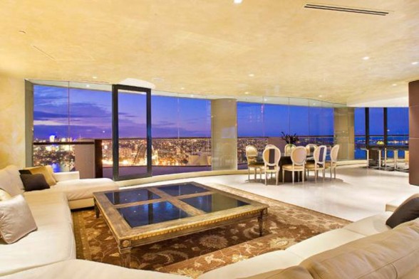 Sydney Fabulous Penthouse, Luxury Interior Ideas - Panoramic View