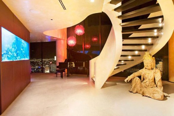 Sydney Fabulous Penthouse, Luxury Interior Ideas - Staircase
