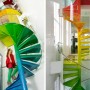 The Rainbow House, Artistic and Fun Collaboration in A House: The Rainbow House, Artistic And Fun Collaboration In A House   Rainbow Staircase