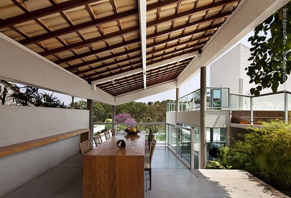 Unusual Architecture from A Modern House in Brazil - Two Stories