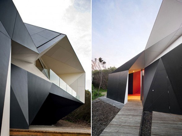 Amazing Shape of a Beach Cottage Design from McBride Charles Ryan - Environment
