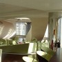 Beijing Chateau, Bold Design and Strong Color Residence from Graft: Beijing Chateau, Bold Design And Strong Color Residence From Graft   Livingroom