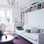 Bright Apartment Interior Design by Nina Nyborg: Bright Apartment Interior Design By Nina Nyborg   White Livingroom