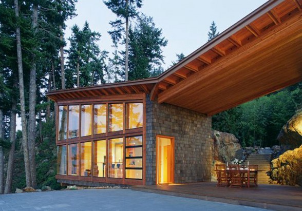 Canadian Lake House Design, Best Retreat Location - Architecture