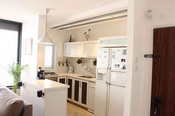 Comfortable Modern Apartment Inspiration from Tel Aviv  - Kitchen