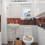 Contemporary Apartment Design in Small Loft Area and Bright Interior: Contemporary Apartment Design In Small Loft Area And Bright Interior   Bathroom