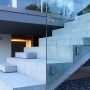 Contemporary Lake House in Swiss by Gus Wustemann: Contemporary Lake House In Swiss By Gus Wustemann   Concrete Staircase
