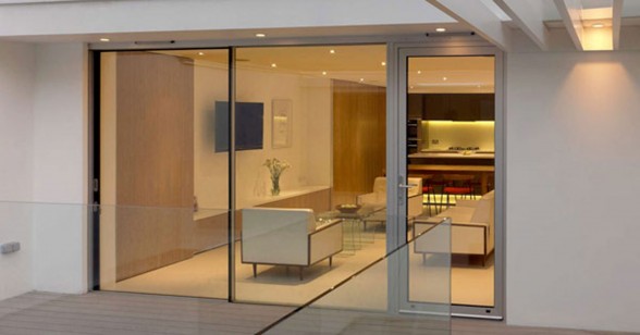 Contemporary Residence in West London from ShedDesign - Entrance