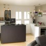 Cozy Apartment Design with Dark Furniture Decoration: Cozy Apartment Design With Dark Furniture Decoration   Kitchen