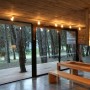 Eco-Friendly Cottage Design in Argentina: Eco Friendly Cottage Design In Argentina   Glass Doors