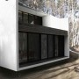 Forest House Design with Futuristic Architecture from Curiosity: Forest House Design With Futuristic Architecture From Curiosity   Backyard
