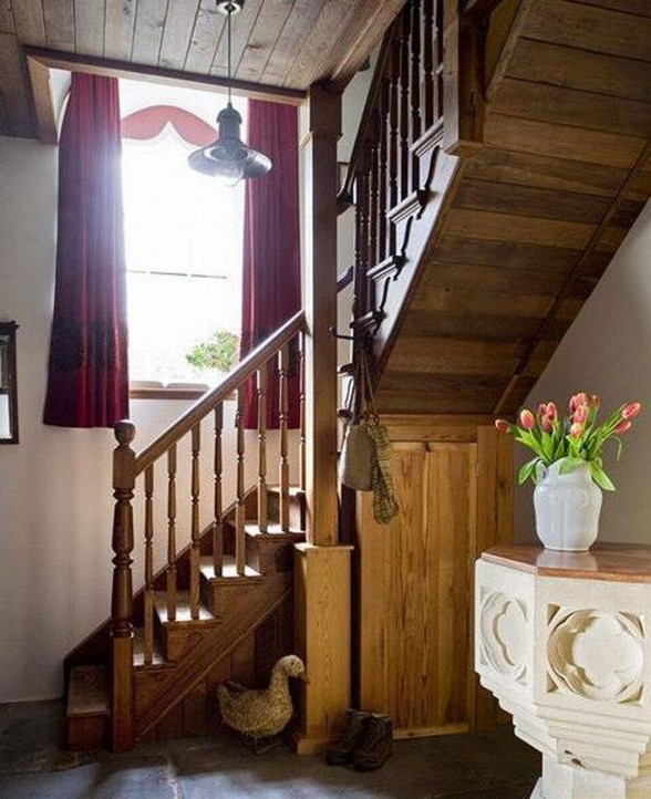 Georgian House Design made from Old Church in England - Staircase