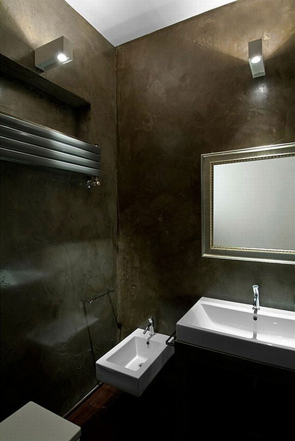 Gorgeous Interior Design from Carola Vannini in Marco Polo Apartment - Bathroom