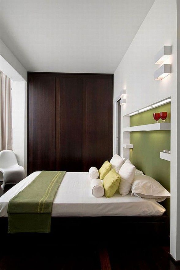 Gorgeous Interior Design from Carola Vannini in Marco Polo Apartment - Bedroom