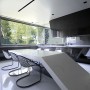 Huge Concrete House Design with Black Interior and Exterior: Huge Concrete House Design With Black Interior And Exterior   Dining Table