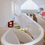 Interesting Architecture of Vitra Haus with Panoramic Views: Interesting Architecture Of Vitra Haus With Panoramic Views   Staircase