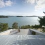 Lake House Design with Unusual Architecture in Finland Landscape: Lake House Design With Unusual Architecture In Finland Landscape   Rooftop