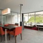Large Concrete House Design with Glass Façade and Breathtaking Views in Andes: Large Concrete House Design With Glass Façade And Breathtaking Views In Andes   Dining Table